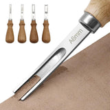1 Pc French Leather Edger Thinner Cutter Beveler Creaser Trimmer Craft Tool