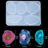Irregular Coaster Silicone Mold for DIY Coaster Stand