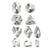 Polymer Clay Earrings Making Kit Stainless Steel Cutters Mold Pottery Diy