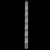 Acrylic Wave Pattern Rolling Pin for Polymer Clay DIY Embossing