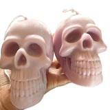 3D Skull Snake Head Candle Silicone Mold for Halloween DIY Resin Craft