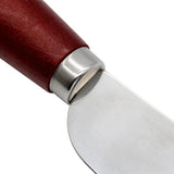 DIY Leather Skiving Cutting Tool with Wooden Handle