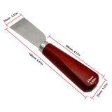 DIY Leather Skiving Cutting Tool with Wooden Handle
