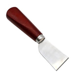 DIY Leather Skiving Cutting Tool with Wooden Handle