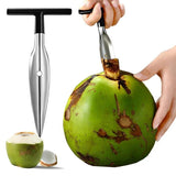 Stainless Steel Coconut Opener Fruit Open Tools Durable Water Punch Tap