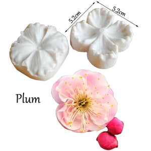 Flower Petal Silicone Mold Veiners Fondant Mould Clay Gumpaste Mold