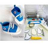 3/6pcs Baby Shoes Cake Mold - 3D Sneaker Shape Cake Decorating Tools