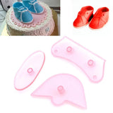 3/6pcs Baby Shoes Cake Mold - 3D Sneaker Shape Cake Decorating Tools