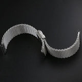 Milanese Mesh Watch Band Stainless Steel Bracelet 3mm Thick Strap