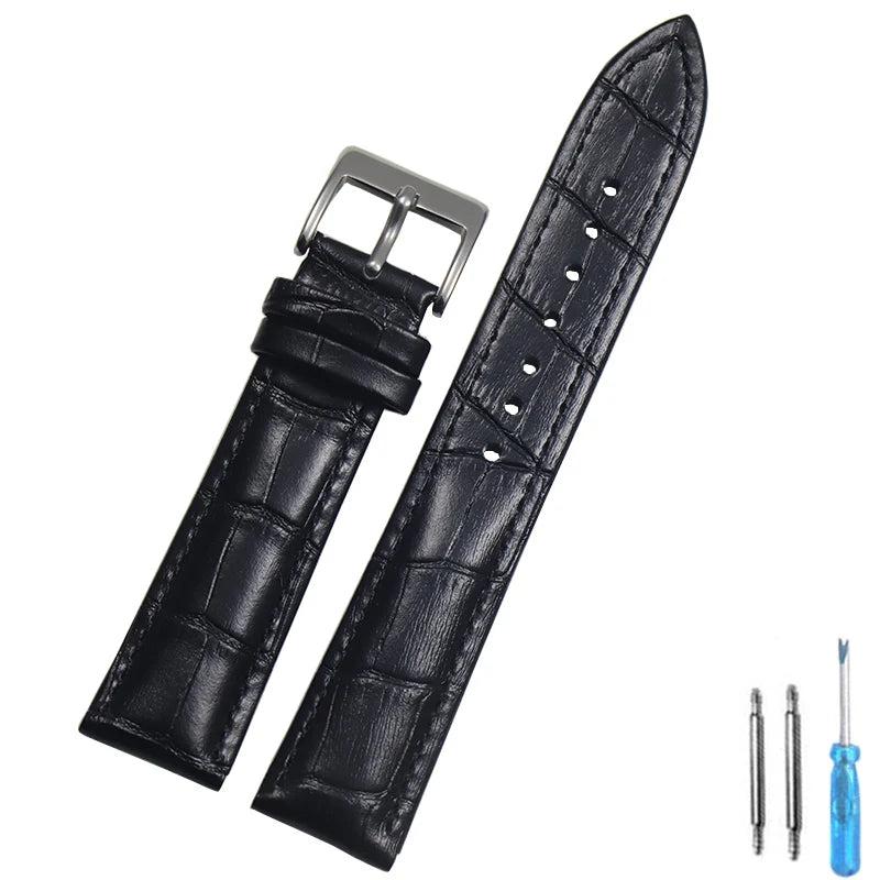 Leather Bracelets 14-24mm Watch Band + Tool