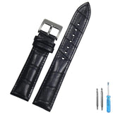 Leather Bracelets 14-24mm Watch Band + Tool