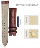Leather Bracelets 14-24mm Watch Band + Tool