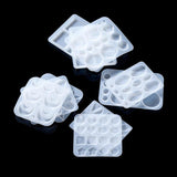Earring Pendant Epoxy Silicone Mold Round Triangle Necklace Resin Mold