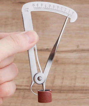 Stainless Steel Inside Calipers Degree Gauge Measuring Caliper 0-10mm