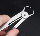 Stainless Steel Inside Calipers Degree Gauge Measuring Caliper 0-10mm