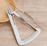 Stainless Steel Inside Calipers Degree Gauge Measuring Caliper 0-10mm