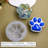 Cat Claw Bear Paw Silicone Mold Pendant Epoxy Resin Mould
