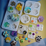 Cat Claw Bear Paw Silicone Mold Pendant Epoxy Resin Mould