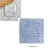 Silicone Resin Mold for Keychain Casting Molds Hollow Shaker Mold