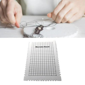 Large Foam Macrame Board for Braiding, Macrame and Knotting Creations