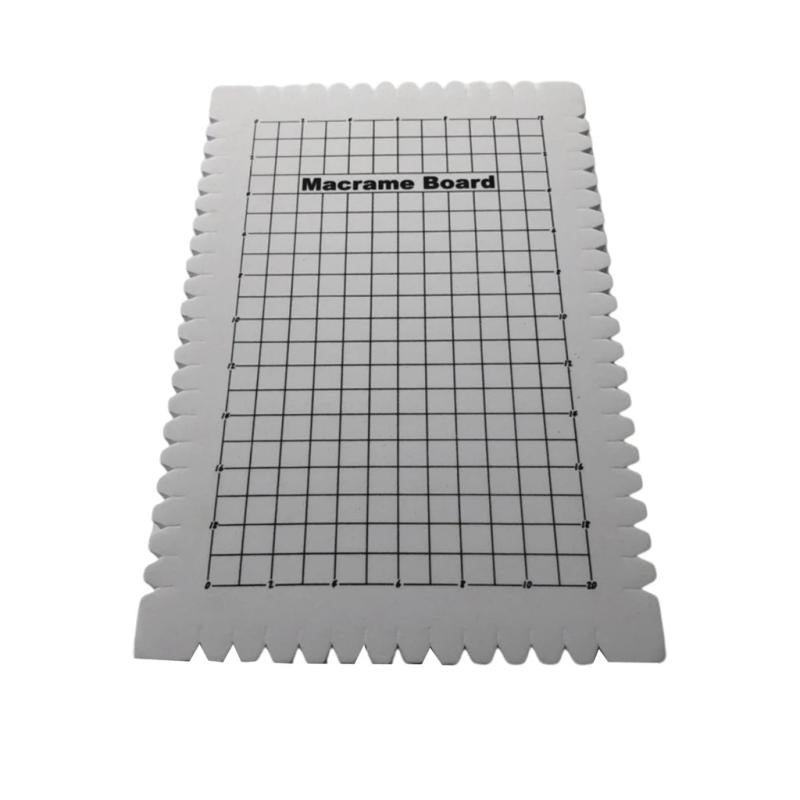Foam Macrame Board Mat for Handcrafted Knotting