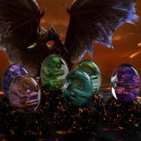 Dragon Egg Mold for Epoxy Resin Casting Easter Craft Supplies