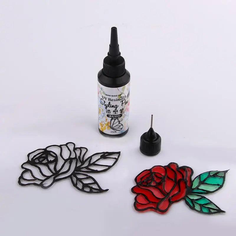 UV 3D Resin Crystal Epoxy Hook Line Tool Styling Pen