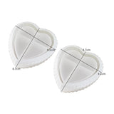 Heart-Shaped Stripe Storage Box Gypsum Mold Silicone Mold For Pot