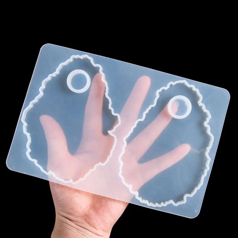DIY Irregular Cosmetic Epoxy Crystal Tray Silicone Mould