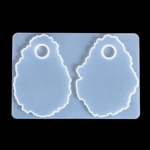 DIY Irregular Cosmetic Epoxy Crystal Tray Silicone Mould