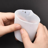 5Pcs 100mL Silicone Measuring Cup Food-Grade Cake DIY Resin Tools