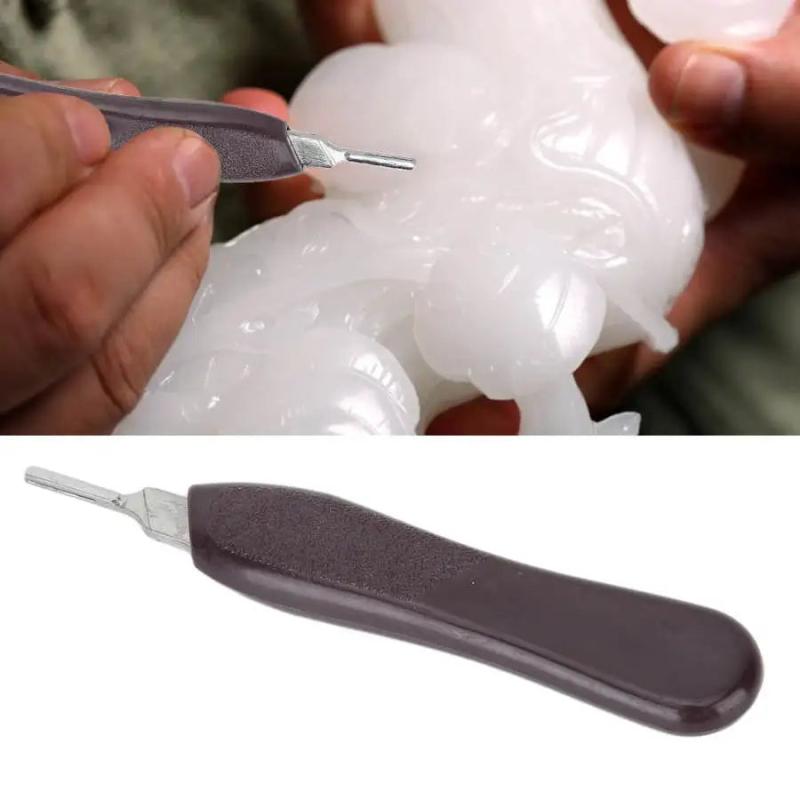 Stainless Steel Jewelry Graver Handle Scalpel Hilt