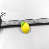 10pcs Fruit Resin Earring Charms DIY Crafts Pendant C1258