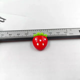 10pcs Fruit Resin Earring Charms DIY Crafts Pendant C1258