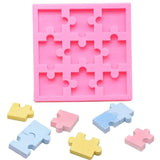 DIY Puzzle Silicone Resin Mold for Crafts