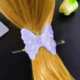 Silicone Hairpin Mold DIY Resin Headgear Tool