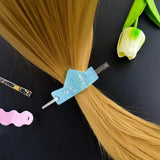 Silicone Hairpin Mold DIY Resin Headgear Tool