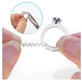 10PCS Spiral Ring Adjuster Vintage Guard Tool for Bigger Ring Accessories