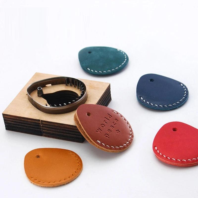 Keychain Cutting Mold Leather Crafts Making Tool RFID for Key Fob Mould