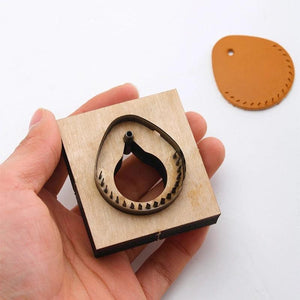 Keychain Cutting Mold Leather Crafts Making Tool RFID for Key Fob Mould