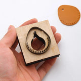 Keychain Cutting Mold Leather Crafts Making Tool RFID for Key Fob Mould