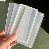 DIY Acrylic Quicksand Plates DIY Shake Empty Plate for Crafts B85D