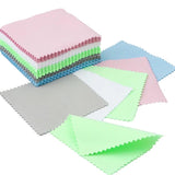 40pcs Silver Polishing Cloth Jewelry Cleaning Anti Tarnish Small Wiping