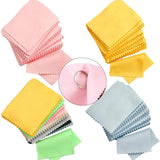 40pcs Silver Polishing Cloth Jewelry Cleaning Anti Tarnish Small Wiping