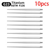 10pcs G23 Titanium Body Piercing Tool Jewelry Puncture Needle