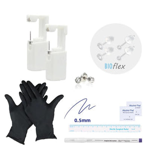 Disposable Ear Piercing Gun Kit with Earring Set