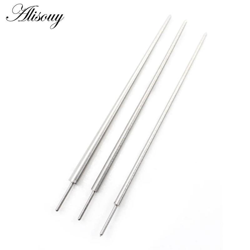 10PCS Stainless Steel Easy Insertion Pin Taper for Piercing Jewelry