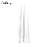 10PCS Stainless Steel Easy Insertion Pin Taper for Piercing Jewelry