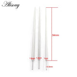10PCS Stainless Steel Easy Insertion Pin Taper for Piercing Jewelry