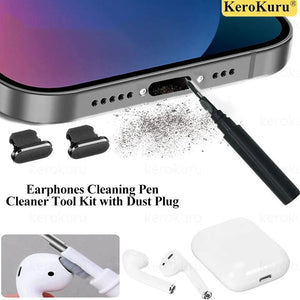Phone Charging Port Earphones Cleaning Kit Dust Plug Pen For AirPods Case Port